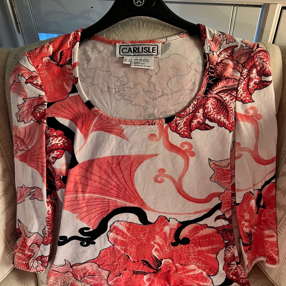 Carlisle Size Small cotton elastane top